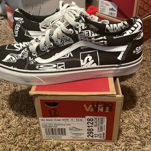Old Skool Logo mix Vans US size 12